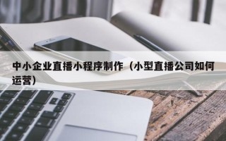 那曲中小企业直播小程序制作（小型直播公司如何运营）